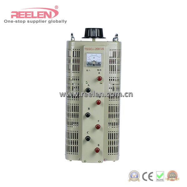 20kVA Three Phase Contact Type AC Voltage Regulator (Model: TSGC2-20kVA)
