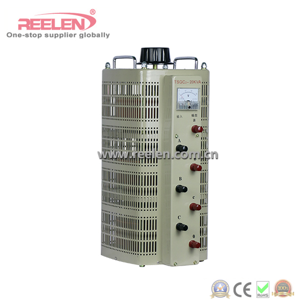 20kVA Three Phase Contact Type AC Voltage Regulator (Model: TSGC2-20kVA)