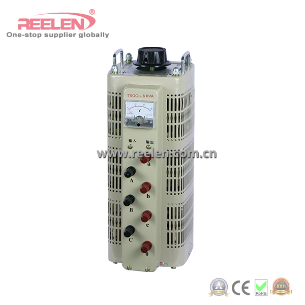 6kVA Three Phase Contact Type AC Voltage Regulator (Model: TSGC2-6kVA)