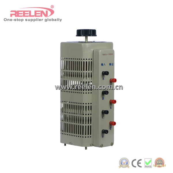 1.5kVA Three Phase Contact Type AC Voltage Regulator (Model: TSGC2-1.5kVA)