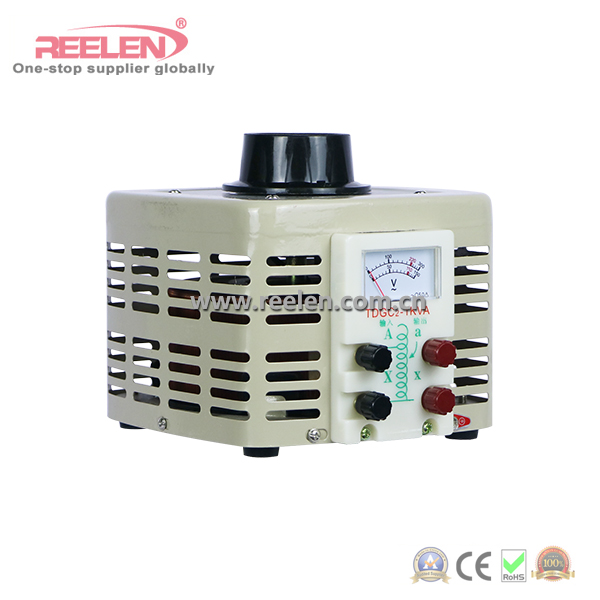 1kVA Single Phase Contact Type AC Voltage Regulator (Model: TDGC2-1kVA)