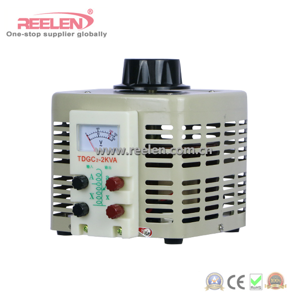 3kVA Single Phase Contact Type AC Voltage Regulator (Model: TDGC2-3kVA)