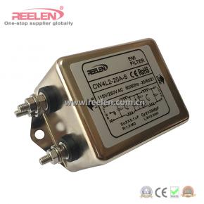 20A Single Phase Double Pole Terminal Type EMI Filter (Model: CW4L2-20A-S)