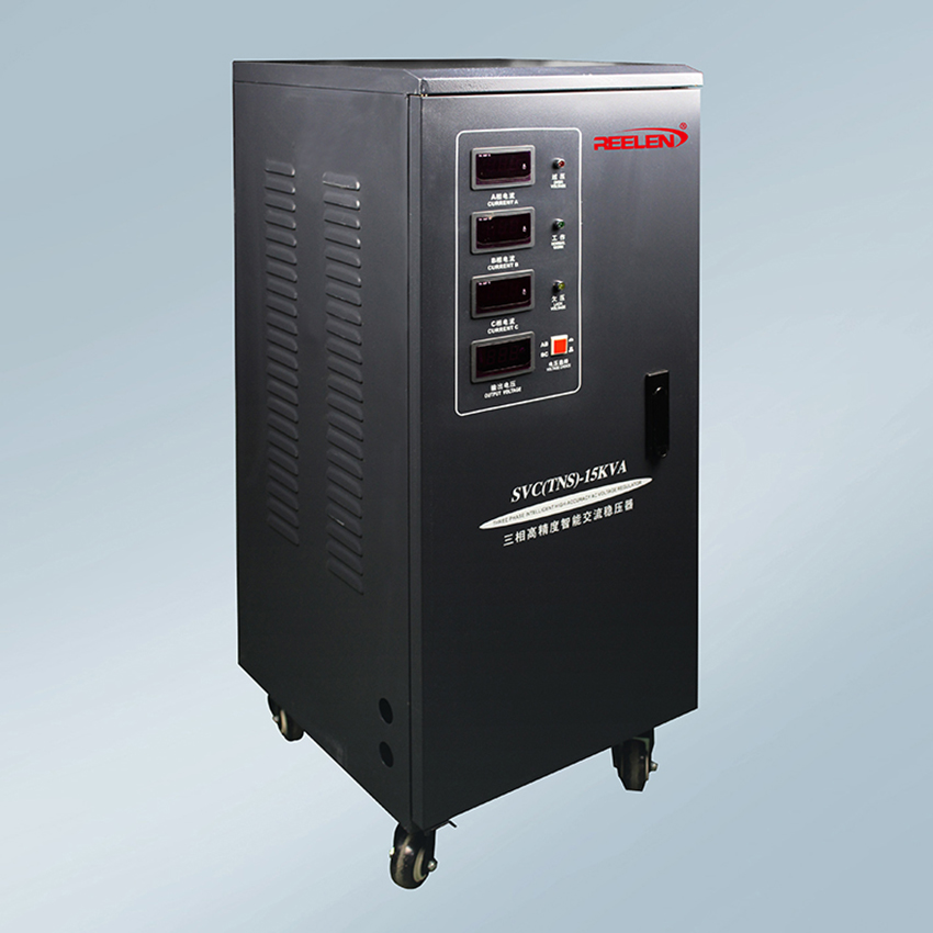 15kVA Three Phase Full Automatic Compensated AC Voltage Stabilizer (Model: TNS-15kVA)