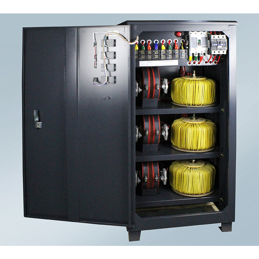 60kVA Three Phase Full Automatic Compensated AC Voltage Stabilizer (Model: TNS-60kVA)